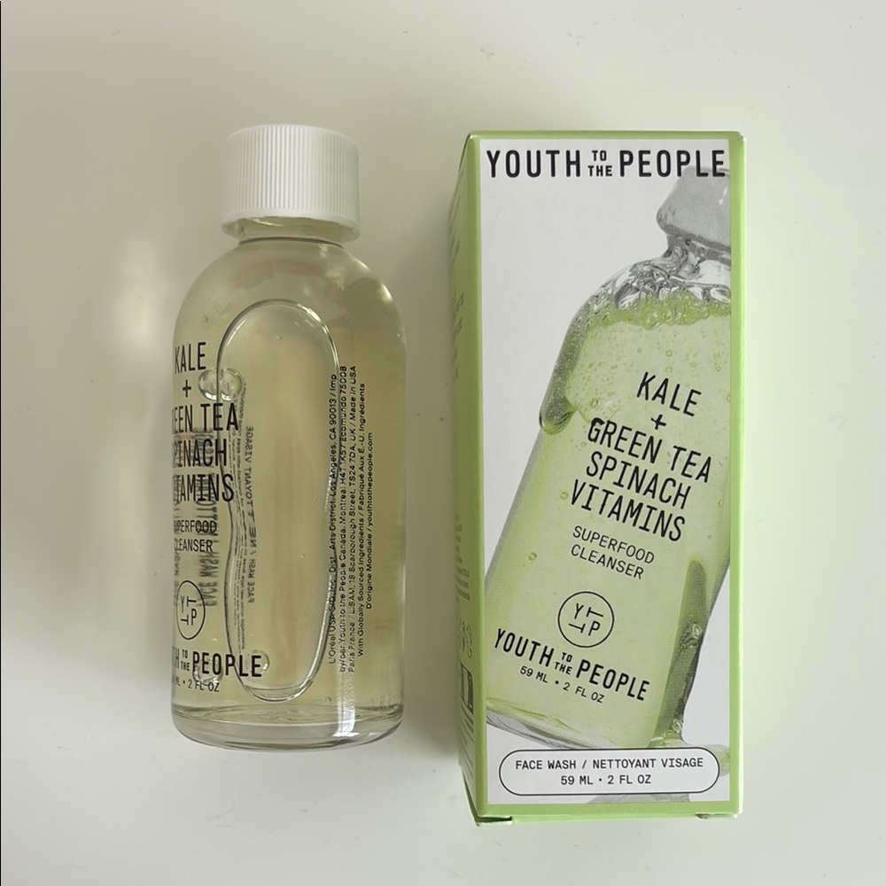 Mini Superfood Gentle Antioxidant Refillable Cleanser Youth to the People NEW